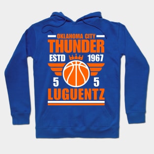 Oklahoma City Thunder Luguentz 5 Basketball Retro Hoodie